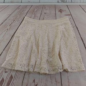 Topshop Women's Cream Skirt